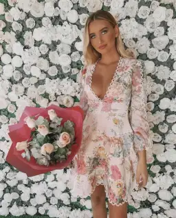 Zimmermann Heathers Flounce Mini Dress in Floral Size 1 / AU 10 for rent on The Volte - image 3