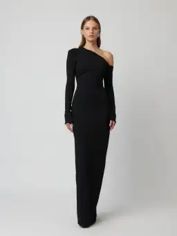 Effie Kats Cayley Gown in Black Size XS / AU 6 for rent on The Volte - image 2