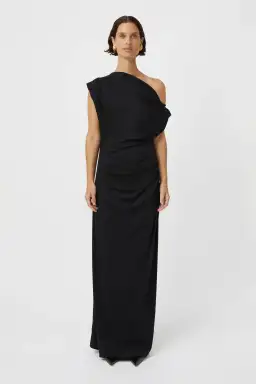 Camilla And Marc Annalise Maxi Dress Black Size 14 for rent on The Volte - image 1