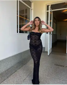 Arcina Ori Margot Dress In Black Size 10 Au for rent on The Volte - image 4