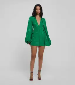 Rat and Boa Isabella Dress Green Size 6 