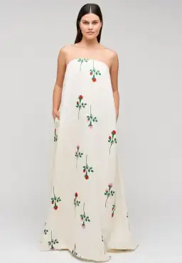 Oroton Rosebud Gown In Antique White Size AU 10 for rent on The Volte - image 4