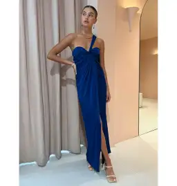 Manning Cartell Haute Pursuit Dress Cobalt Blue Size AU 14 for rent on The Volte - image 1