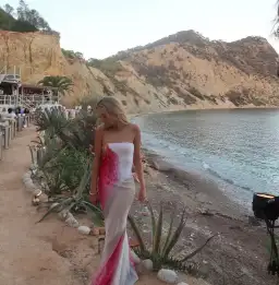 HNTR the label Alessia Dress in Lillie Size 8 for rent on The Volte - image 3