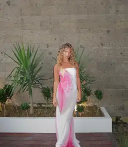 HNTR the label Alessia Dress in Lillie Size 8 for rent on The Volte - image 2