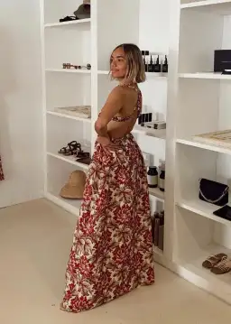 Sir the Label Valetta Maxi Dress Floral Print Size 1 / AU 8 for rent on The Volte - image 4