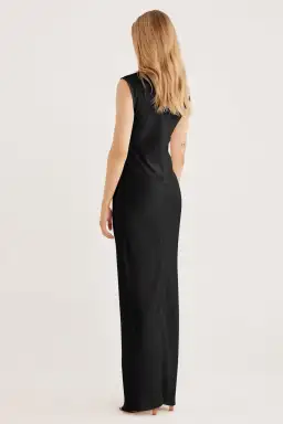 Rumer the Label Kimberly Sheath Maxi Dress Black Size 10 for rent on The Volte - image 3