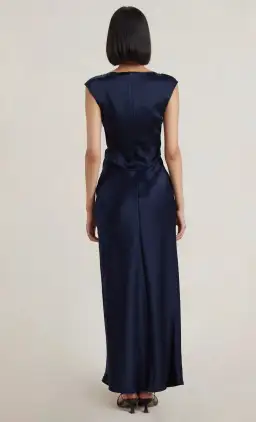 Bec & Bridge Kimberly V Maxi Dress Ink Size 10  for rent on The Volte - image 2