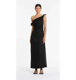 Sir The Label  Bettina Off Shoulder Dress Black Size 2 / AU 10 for rent on The Volte - image 1