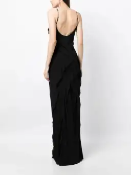 Rachel Gilbert Delfy Maxi Dress in Black Size 3 (AU 12) for rent on The Volte - image 3
