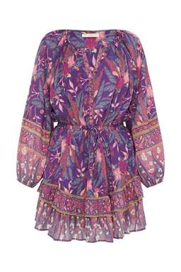 SPELL BIANCA LONG SLEEVE PLAYDRESS WISTERIA SIZE S for rent on The Volte - image 1