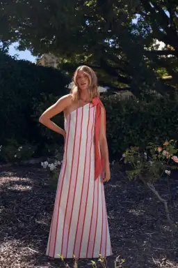 Aston Studio Mila Dress Hana Stripe Size 10 for rent on The Volte - image 1