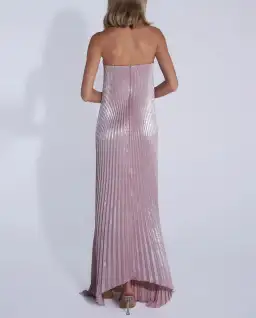 L'Idee Black Tie Gown in Dusty Shimmer Size 8 for rent on The Volte - image 2