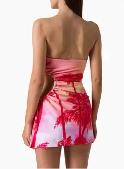 Cin Cin Ace Cut Out Mini Dress Palm Size XS / AU 6 for rent on The Volte - image 2