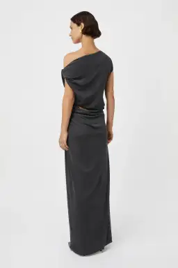 Camilla and Marc Annalise Maxi Dress in Charcoal Size 8 for rent on The Volte - image 3