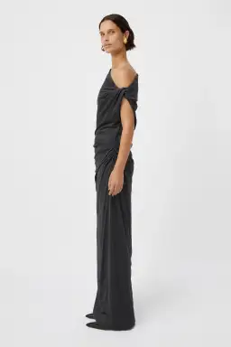 Camilla and Marc Annalise Maxi Dress in Charcoal Size 8 for rent on The Volte - image 2
