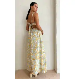 Issy Felix Dress In Pearl Size AU 8 for rent on The Volte - image 4