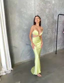 Lexi Leia Maxi Formal Dress Mojito Size 8 for rent on The Volte - image 5