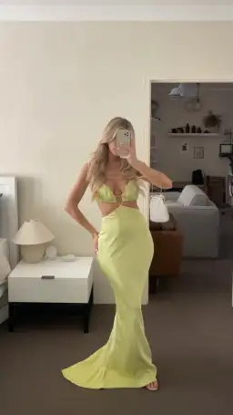 Lexi Leia Maxi Formal Dress Mojito Size 8 for rent on The Volte - image 9