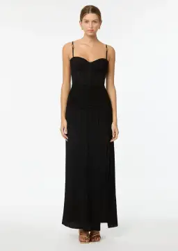Manning Cartell Double Time Pleat Dress In Black Size 14 for rent on The Volte - image 4