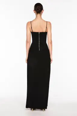 Manning Cartell Double Time Pleat Dress in Black Size 10 for rent on The Volte - image 3