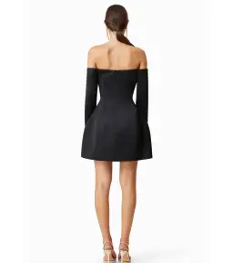 Elliatt Vida Dress Black Size L/Au 12 for rent on The Volte - image 3