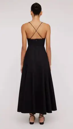 Scanlan Theodore Parachute Strappy Dress in Black Size 8 for rent on The Volte - image 2