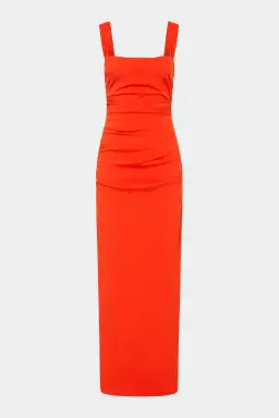 Sir the Label The Dahlia Balconette Gown in Tangerine Size 10 for rent on The Volte - image 4