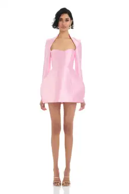 Eliya The Label Kate Mini Dress Pink Size L / AU 12 for rent on The Volte - image 2