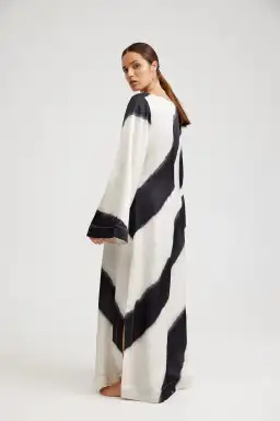 Aston Studio Heidi Dress Nero/Milk Size 14 for rent on The Volte - image 3