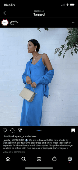 Ena Pelly Clare silk dress  for rent on The Volte - image 4