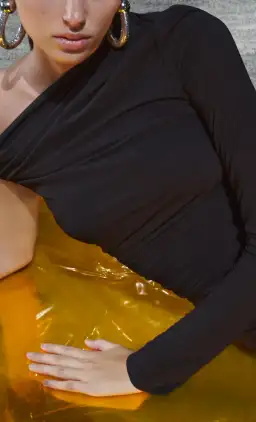 Bec & Bridge Nabila Aysm Midi Dress Black SIze 8 for rent on The Volte - image 5