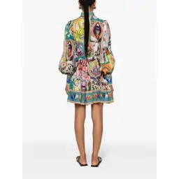 Alemais Evergreen Mini Dress Multi Size AU 10 for rent on The Volte - image 6