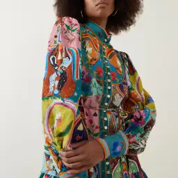 Alemais Evergreen Mini Dress Multi Size AU 10 for rent on The Volte - image 18