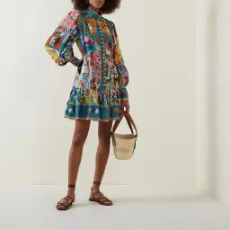 Alemais Evergreen Mini Dress Multi Size AU 10 for rent on The Volte - image 19