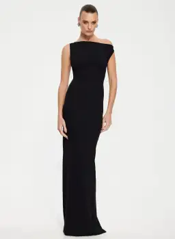 Effie Kats Inaya Gown Black Size M / AU 10 for rent on The Volte - image 1
