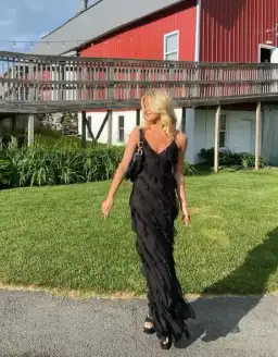 Rat and Boa Selena Dress in Black  Size XS / AU 6 for rent on The Volte - image 3