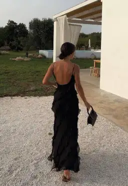 Rat and Boa Selena Dress in Black  Size XS / AU 6 for rent on The Volte - image 4