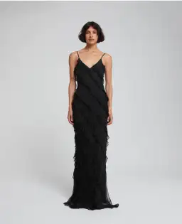 Rat and Boa Selena Dress in Black  Size XS / AU 6 for rent on The Volte - image 1