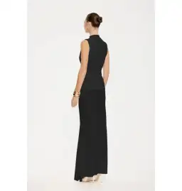 Effie Kats Roza Maxi Dress in Black Size XS / AU 6 for rent on The Volte - image 3