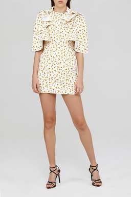 Acler Bates Dress Print Size 8 for rent on The Volte - image 1