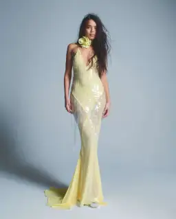 Rat & Boa Asteria Dress Yellow Size XS for rent on The Volte - image 3