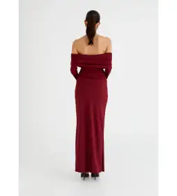 Benni Lorena Maxi Dress in Merlot Size 10 for rent on The Volte - image 1