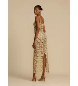 Arcina Ori Kendra Dress Gold Size 6  for rent on The Volte - image 3