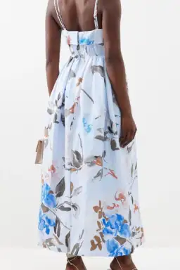 Aje Untamed Midi Dress Divine Orchid Size 16 for rent on The Volte - image 3