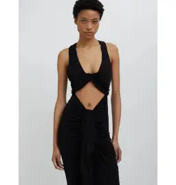 Christopher Esber Vivenda Gown Black Size AU 6  for rent on The Volte - image 2