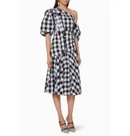 Acler Kieves Dress Black and White Size AU 12