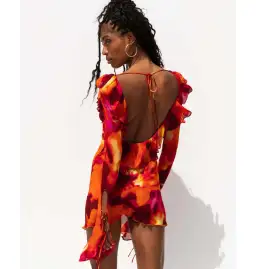 Rat & Boa Dali Dress  in Multi Size XS / AU 6 for rent on The Volte - image 2