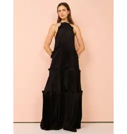 Acler Bassett Gown in Black Size AU 8 for rent on The Volte - image 3