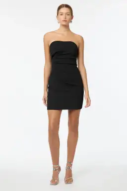 Manning Cartell Fast Forward Mini Dress Black Size 6 for rent on The Volte - image 1